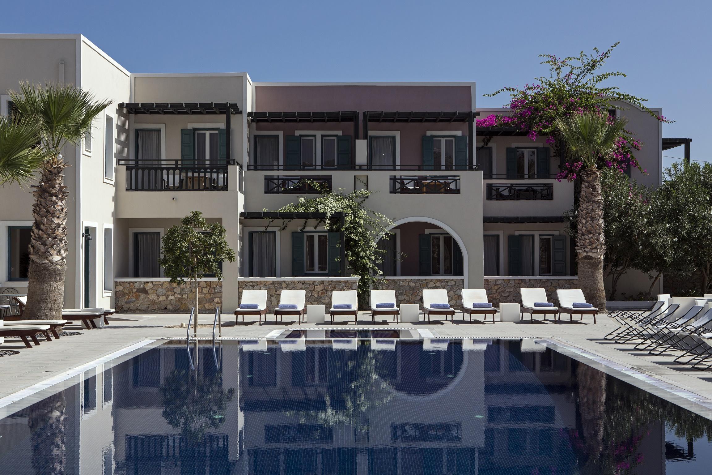 Rose Bay Hotel Kamári Exteriér fotografie
